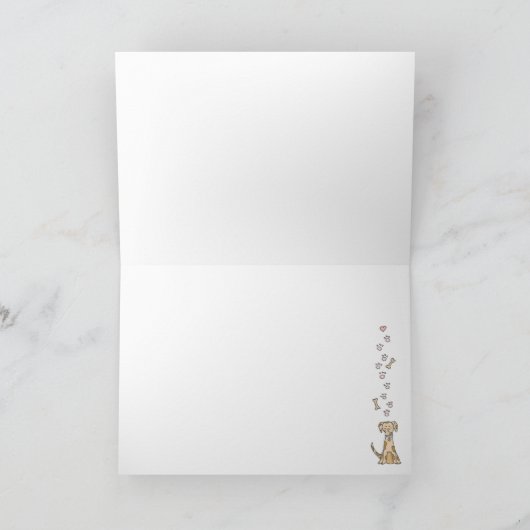 Hunde Karte (Innenseite)