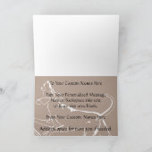 Hunde Karten Personalisierter Hund Art Grußkarte (Innenseite)