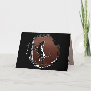 Hunde Karten Personalisierter Hund Art Grußkarte