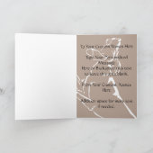 Hunde Karten Personalisierter Hund Art Grußkarte (Innenseite)