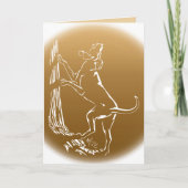 Hunde Karten Personalisierter Hund Art Grußkarte (Vorderseite)