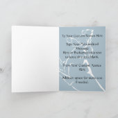 Hunde Karten Personalisierter Hund Art Grußkarte (Innenseite)