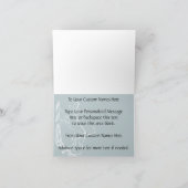 Hunde Karten Personalisierter Hund Art Grußkarte (Innenseite)