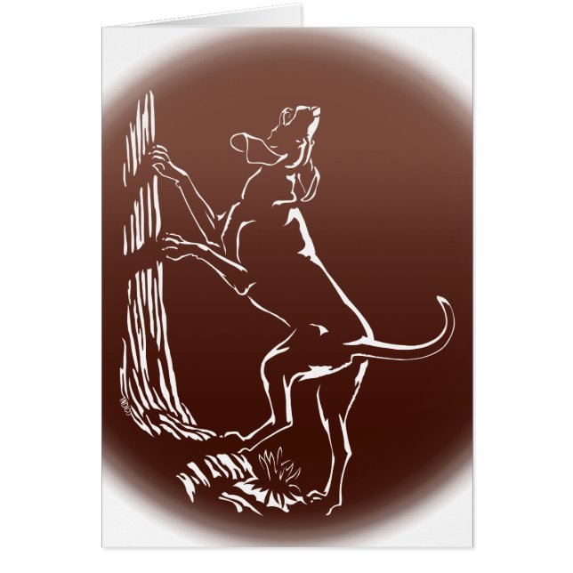 Hunde Karten Personalisierter Hund Art Grußkarte (Vorne)