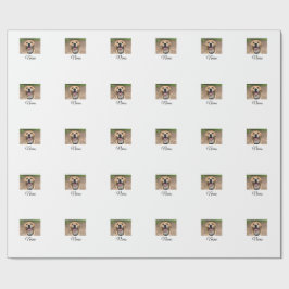 Hunde Katze Foto hinzufügen Haustiername cu benutz Geschenkpapier