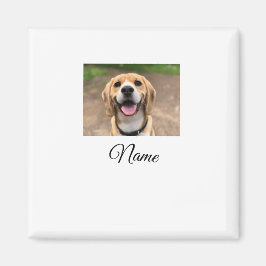 Hunde Katze Foto hinzufügen Haustiername cu benutz Magnet