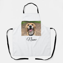 Hunde Katze Foto hinzufügen Haustiername cu benutz Schürze