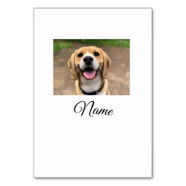 Hunde Katze Foto hinzufügen Haustiername cu benutz Tischnummer