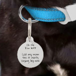 Hunde Katze Funny Spaß Passe ID anpassen Haustiermarke<br><div class="desc">Dieses Design kann in dem Bereich personalisiert werden, der durch das Ändern des Fotos und/oder Textes zur Verfügung gestellt wird. Sie können auch angepasst werden, indem Sie auf Vorlage personalisieren klicken und dann auf die Schaltfläche klicken, um weitere Optionen anzupassen, um die Hintergrundfarbe zu löschen oder zu ändern, Text hinzuzufügen,...</div>