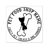 Hunde Katze Pet Shop Bäckerei Leckereien Knochen Permastempel (Design)