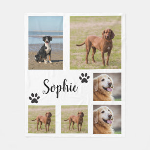 Hunde-Katzen-Bild-Bettwäsche-Decke Mit Text, Anpas Fleecedecke