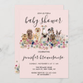 Hunde Katzen Familienfeiern Einladung (Vorne/Hinten)