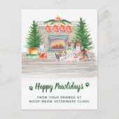 Hunde Katzen Welpen Kätzchen Weihnachten (Vorderseite)