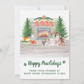 Hunde Katzen Welpen Kätzchen Weihnachten (Vorderseite)