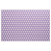 Hunde Katzenpflaster Lila Weiß Stoff (Fat Quarter (45,7 x 55,9 cm))