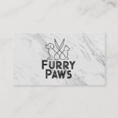 Hunde Katzenschere Art | Groomere Visitenkarte (Vorderseite)