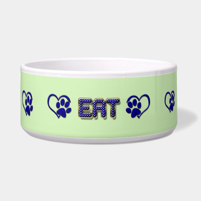 Hunde Keramik Food Bowl Napf (Vorderseite)