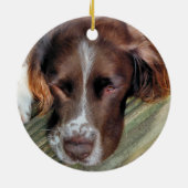 HUNDE KERAMIKORNAMENT (Hinten)