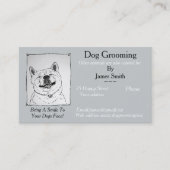 Hunde-Kindermädchenpflege Visitenkarte (Vorderseite)