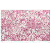 Hunde Kirschperle Stoff (Fat Quarter (45,7 x 55,9 cm))