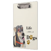 Hunde Klemmbrett (Links)