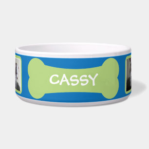 Hunde Knochen Foto Personalisiert Hundeschale Napf