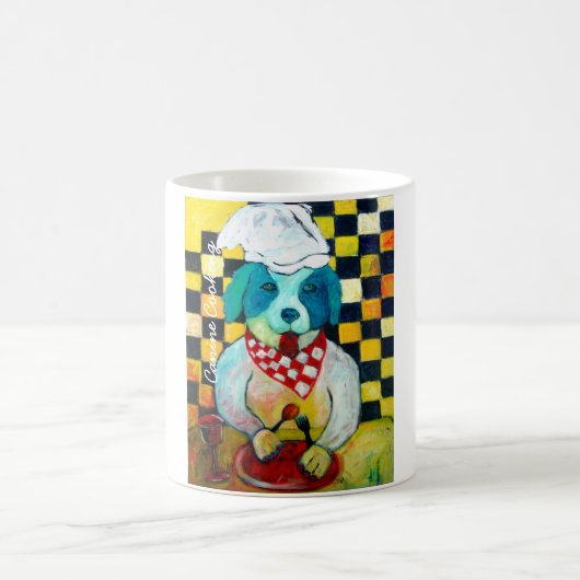 Hunde- Kochen Kaffeetasse (Mittel)