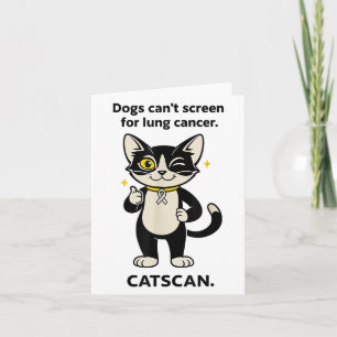 Hunde können nicht auf Lungenkrebs schauen Catscan Karte