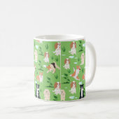 Hunde kritzeln kaffeetasse (VorderseiteRechts)