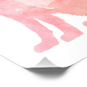 Hunde Kunst Fotodruck (Ecke)