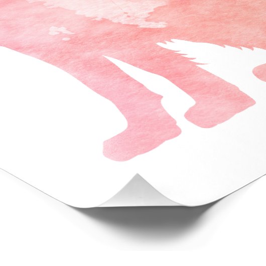 Hunde Kunst Fotodruck (Ecke)