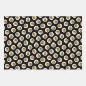 Hunde Kunst Geschenkpapier Set (Vorderseite 3)