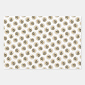 Hunde Kunst Geschenkpapier Set (Vorderseite 2)