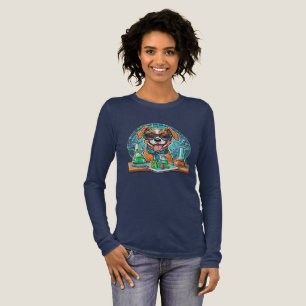 Hunde-Lab-Genie-T-Shirt Tri-Blend Shirt