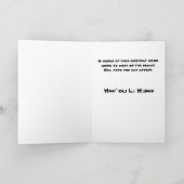 Hunde/Labrador in hawaiianischen Shirts am Strand Karte (Innenseite)