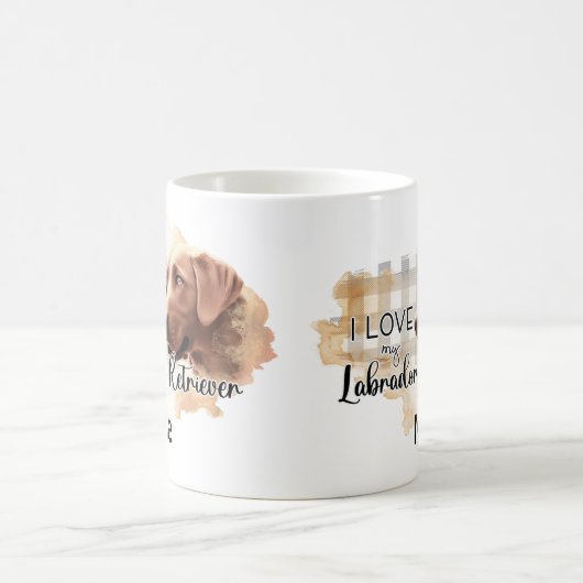 Hunde Labrador Retriever Tasse Kaffee, Cup (Mittel)
