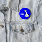 Hunde lachen mit ihren Schwänzen! ... Knopf Button (Beispiel)