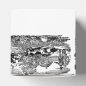 Hunde laufen antike Haustierkunst viktorianische A Geschenkschachtel (Oben)