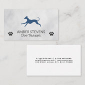 Hunde laufen | Hundepaws Visitenkarte (Vorne/Hinten)