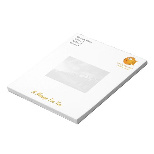 Hunde laufen notizblock (Rotiert)