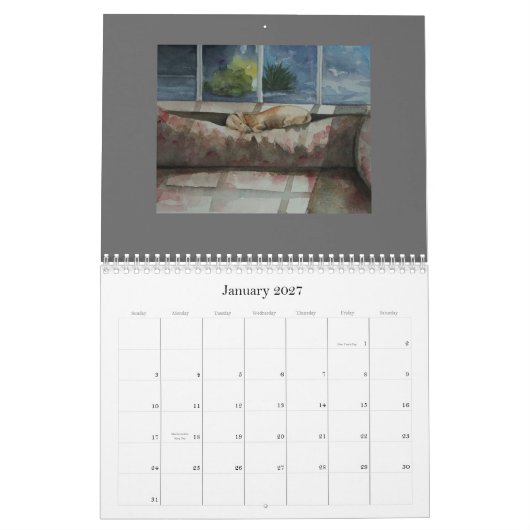 Hunde leben hier kalender (Jan 2027)