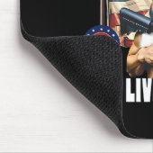 Hunde leben Problem Funny 2024 Hunde stimmen Trump Mousepad (Ecke)