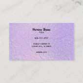 Hunde-Lebensmittel-Visitenkarten Visitenkarte (Rückseite)