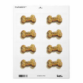 Hunde-Leckerei-Aufkleber Spaß-Kunst für Hunde Part (Vorne)