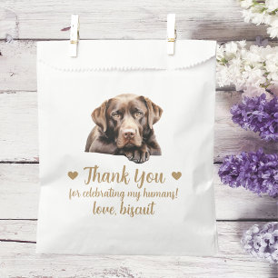 Hunde Leckerei Gastgeschenk Hochzeit Beutel Geschenktütchen
