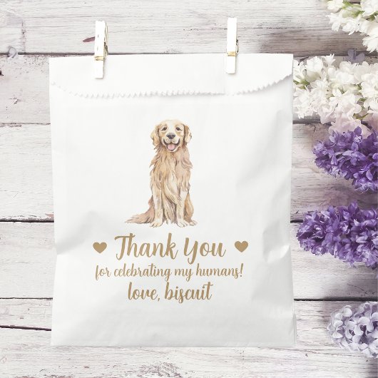 Hunde Leckerei Gastgeschenk Hochzeit Beutel Geschenktütchen