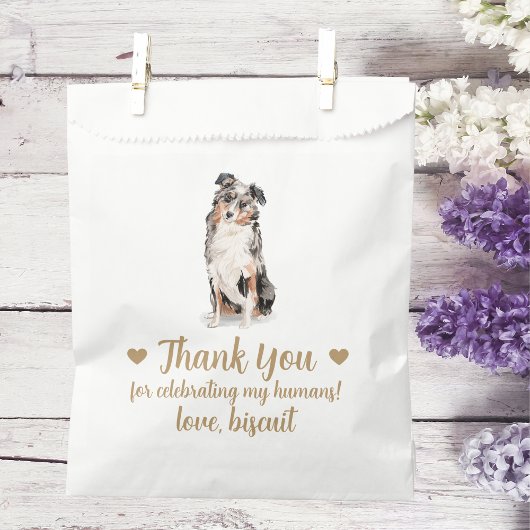 Hunde Leckerei Gastgeschenk Hochzeit Beutel Geschenktütchen