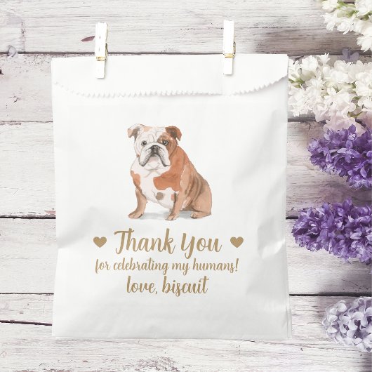 Hunde Leckerei Gastgeschenk Hochzeit Beutel Geschenktütchen