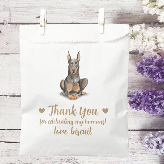 Hunde Leckerei Gastgeschenk Hochzeit Beutel Geschenktütchen
