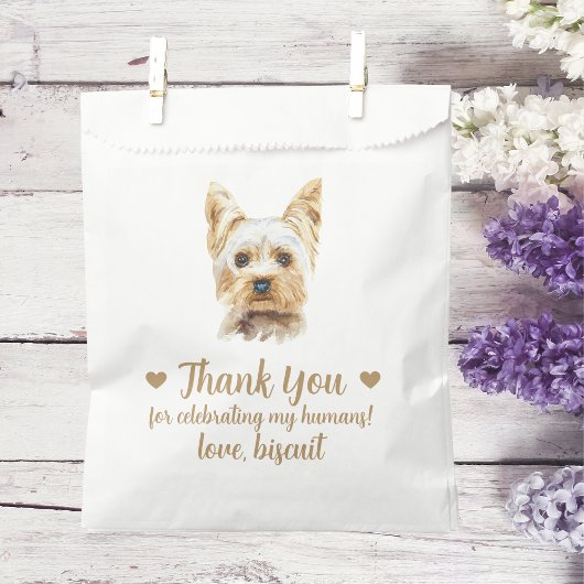 Hunde Leckerei Gastgeschenk Hochzeit Beutel Geschenktütchen